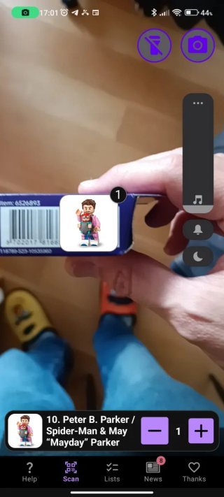 Minifigura Lego Peter B Parker / Spiderman