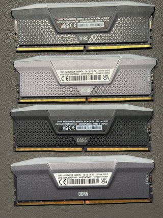 Corsair Vengeance RGB DDR5 128GB (4x32GB) 5600MT/s