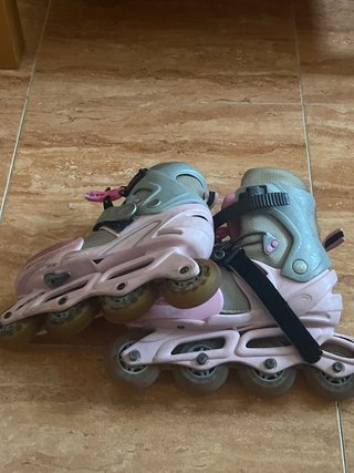 Patines en línea rosas Talla 35-38