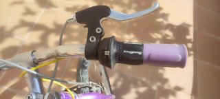 Bicicleta infantil morada