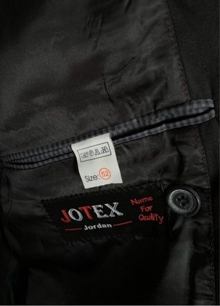 Traje de piloto doble botonadura dorado