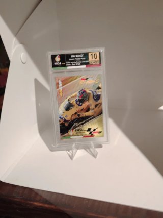 Max Biaggi Autograph Moto GP Card