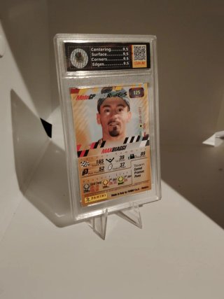 Max Biaggi Autograph Moto GP Card