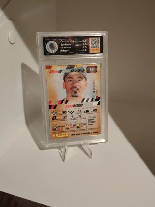 Max Biaggi Autograph Moto GP Card