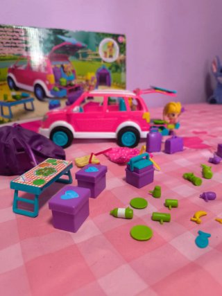 Pinypon Coche Camping con Figuras