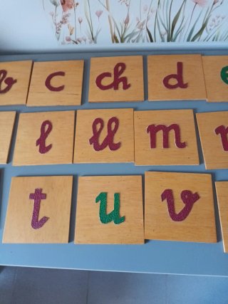 Abecedario Método Montessori de 3 a 6 años