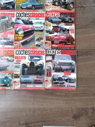Lote revistas coches clásicos