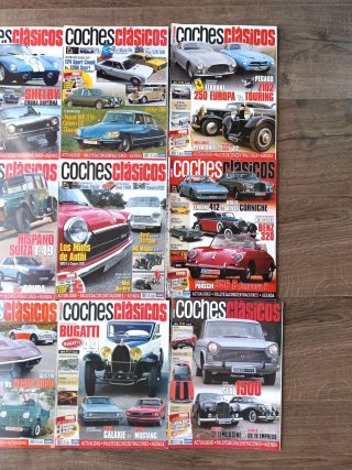Lote revistas coches clásicos