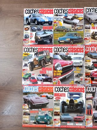 Lote revistas coches clásicos