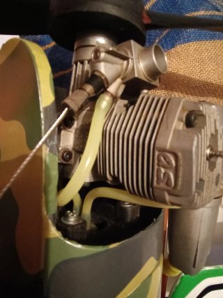 Motor OS 55 RC Avión