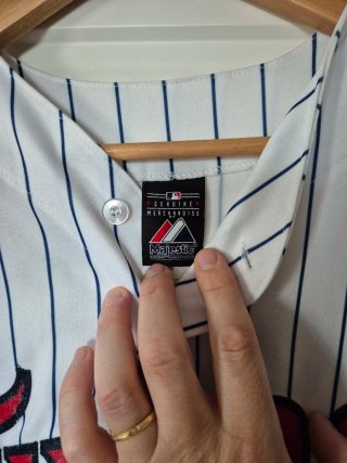 Maglia Majestic Baseball Twins