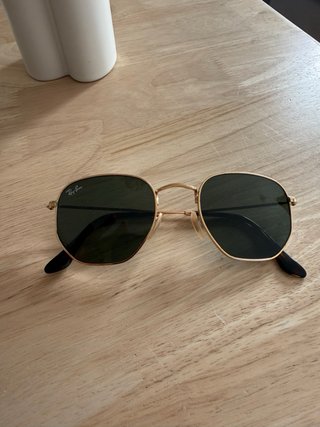 Gafas de sol Ray-Ban Hexagonal Doradas