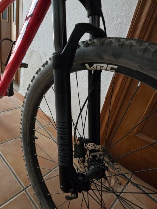 Bicicleta WRC Pro Roja 19