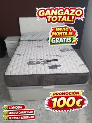 Canapé+colchon 135x190 nuevos CHOLLO TOTAL