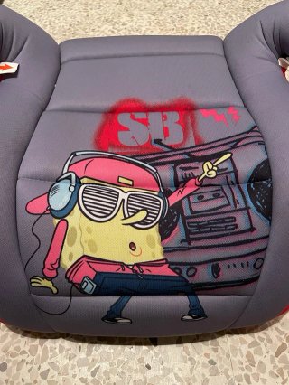 Alzador coche niño, Bob Esponja