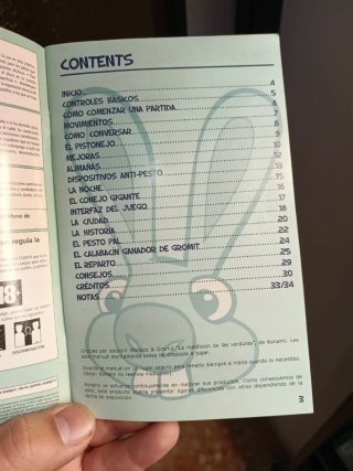 Manual PS2 Wallace & Gromit La Maldición