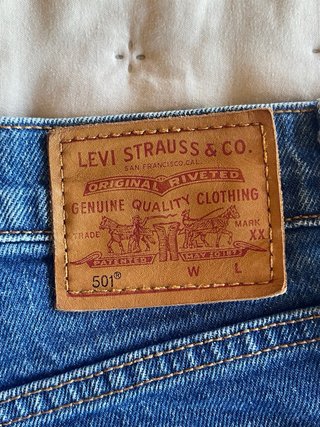 Levi's 501 Shorts Azules