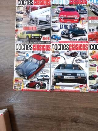 Lote revistas coches clásicos