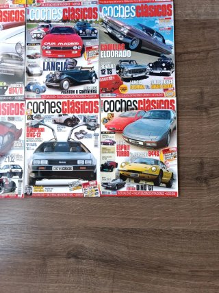 Lote revistas coches clásicos