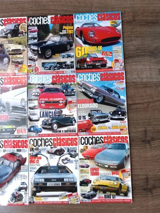 Lote revistas coches clásicos