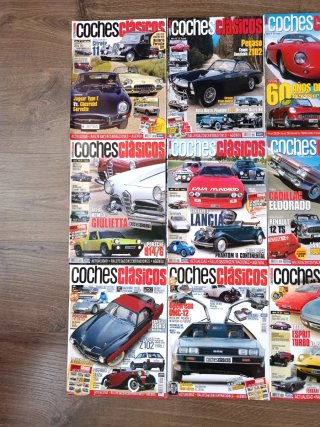 Lote revistas coches clásicos