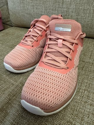 Zapatillas Skechers Memory Foam Rosa Talla 40