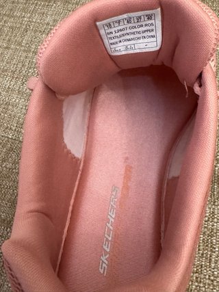 Zapatillas Skechers Memory Foam Rosa Talla 40