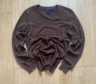 Jersey Tommy Hilfiger Mujer Talla M Marrón