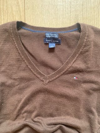 Jersey Tommy Hilfiger Mujer Talla M Marrón