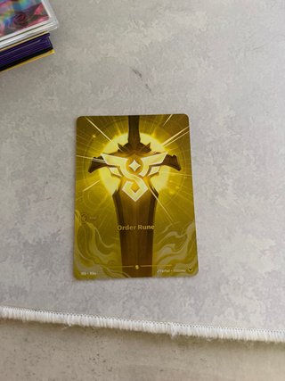 Carta Order Rune Riftbound