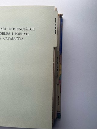 Diccionari Nomenclator Pobles i Poblats Catalunya