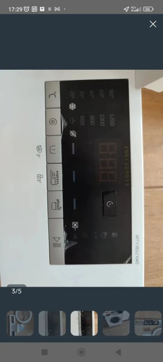 Placa Control Lavadora Blanca Beko