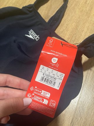 Bañador Speedo Eco Endurance+ Talla 46 Negro