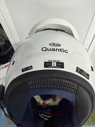 Arai QUANTIC Talla L Blanco Perla