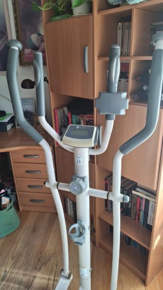 Bicicleta Elíptica Blanca