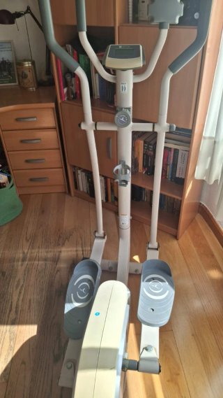 Bicicleta Elíptica Blanca