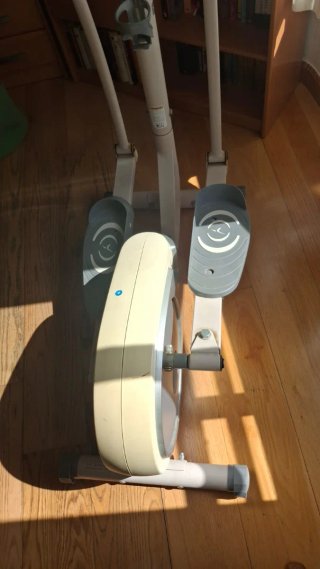 Bicicleta Elíptica Blanca
