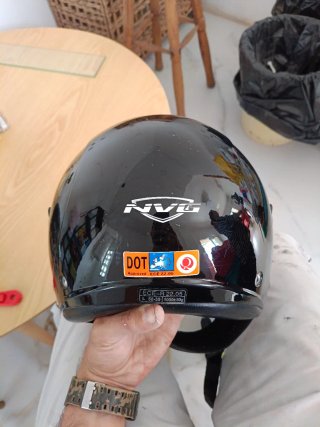 Casco Jet NVG Negro