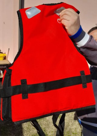 Giubbotto salvagente 50N Tribord 80kg+