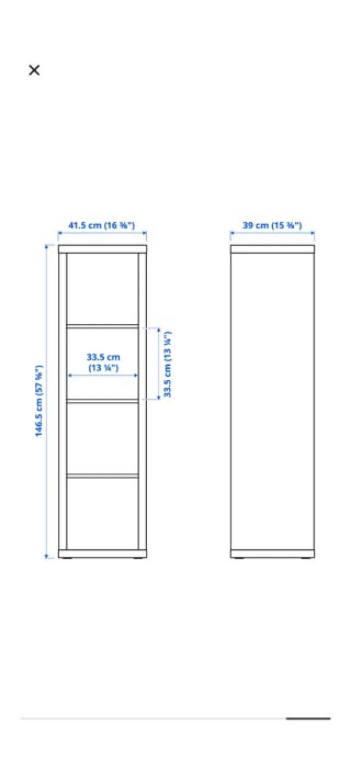 Mueble TV Ikea KALLAX