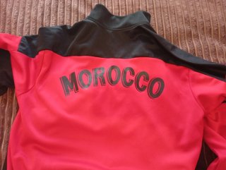 Conjunto Puma Marruecos Rojo y Negro