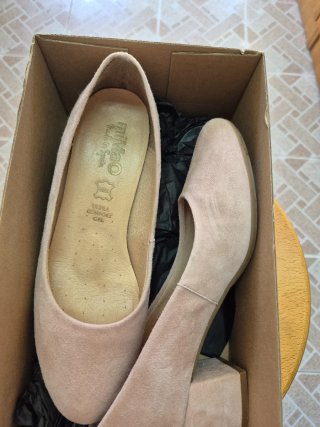 Zapatos de salón beige/rosa