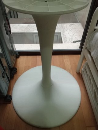 Mesa redonda blanca Ikea