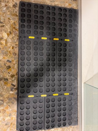 Rampa silla de ruedas goma 5.5X40x80