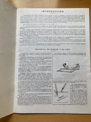 Elementos de dibujo lineal:Primer cuaderno · Bruño