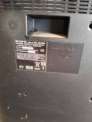 Televisor Sony Negro