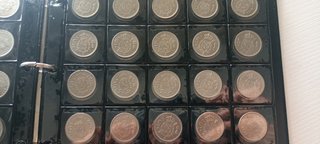 241 monedas siglo 19, 50, 5 ptas y cartón 50cTs