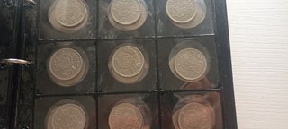 241 monedas siglo 19, 50, 5 ptas y cartón 50cTs