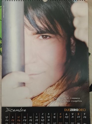 Calendario Renato Zero 2010