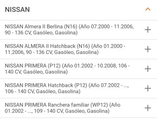 Radiador Condensador A/C Nissan Primera Almera